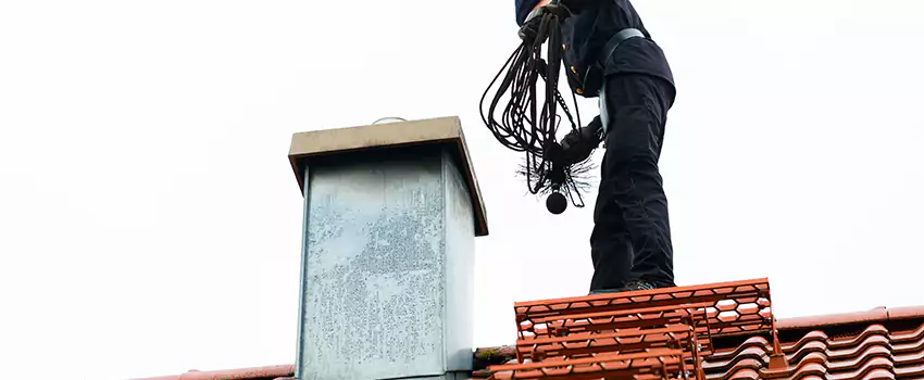 Chimney Brush Cleaning in San Carlos, California