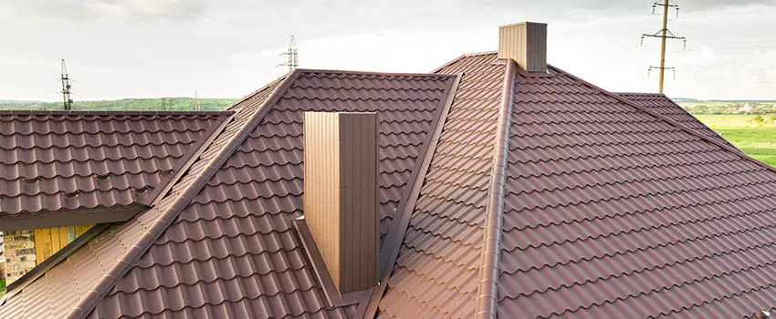 Residential Chimney Flashing Restoration in San Carlos, CA