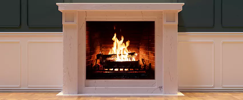 Decorative Electric Fireplace Installation in San Carlos, California