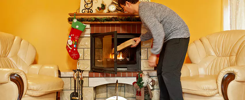 Gas to Wood-Burning Fireplace Conversion Services in San Carlos, California