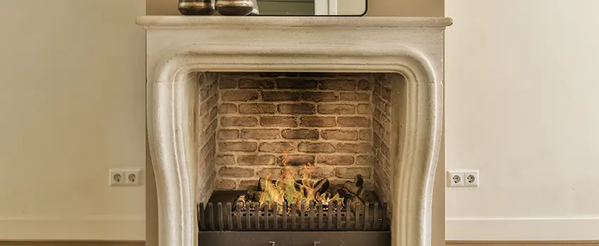 Vintage-style Fireplace Redesign in San Carlos, California
