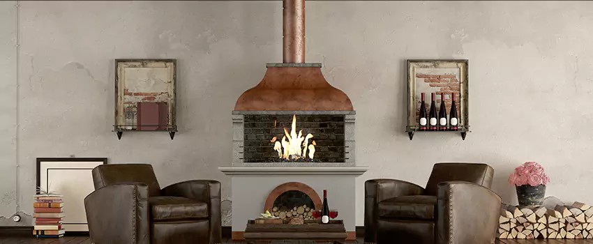 Thelin Hearth Products Providence Pellet Insert Fireplace Installation in San Carlos, CA