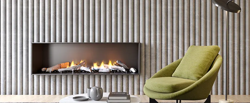 Town & Country Outdoor Fireplace in San Carlos, CA