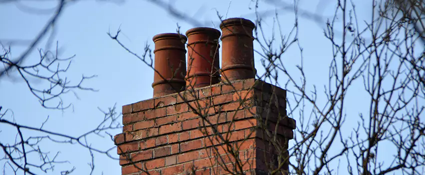 Chimney Crown Installation For Brick Chimney in San Carlos, California