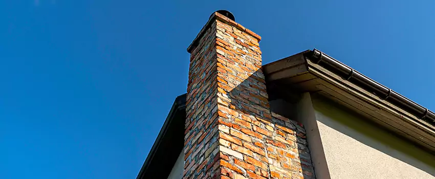 Masonry Chimney Flashing Repair in San Carlos, California