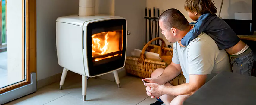 Pacific Energy Zero-Clearance Fireplace Replacement in San Carlos, CA